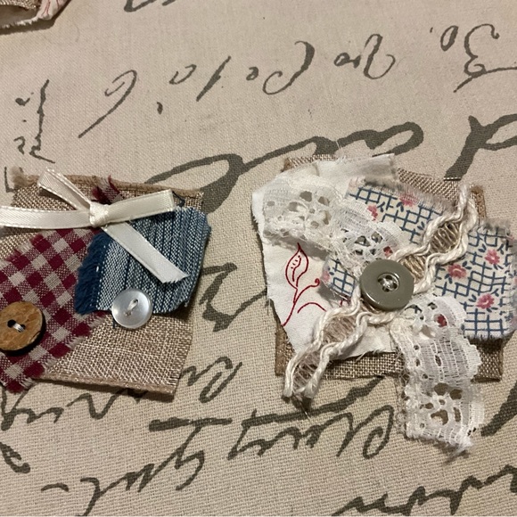 2 Clusters / Slow Stitch  Snippets / Junk Journal Ephemera - Picture 3 of 8